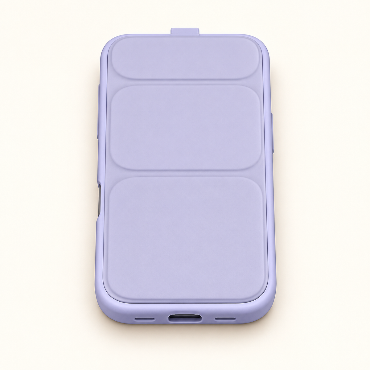 Lavender folding flip phone case